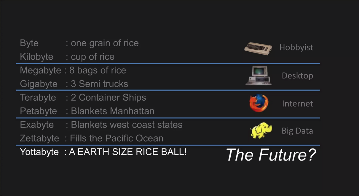 Big data and rice